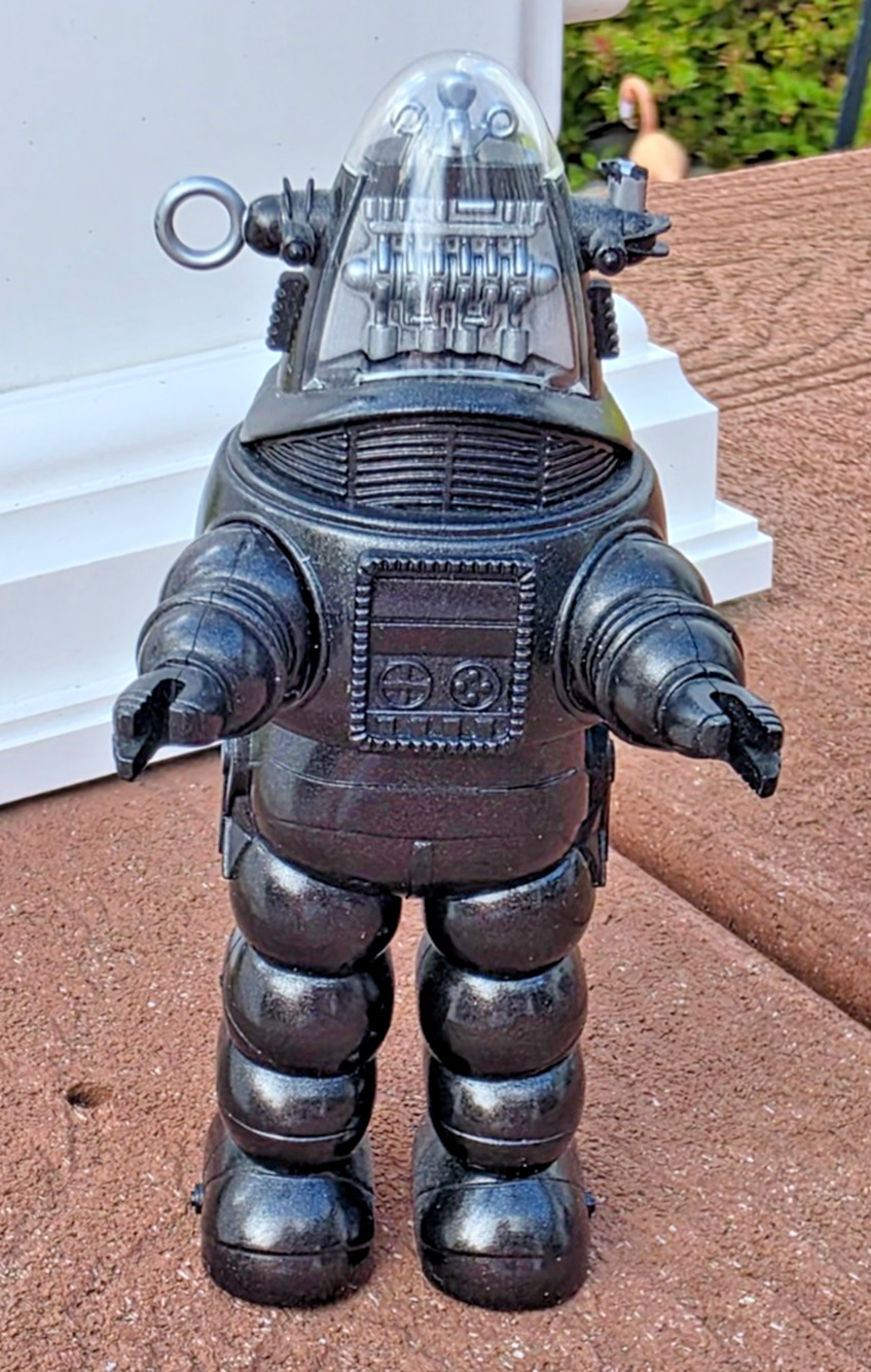 4 1/4" Forbidden Planet Robby The Robot Wind up Toy 1983 Japan EUC